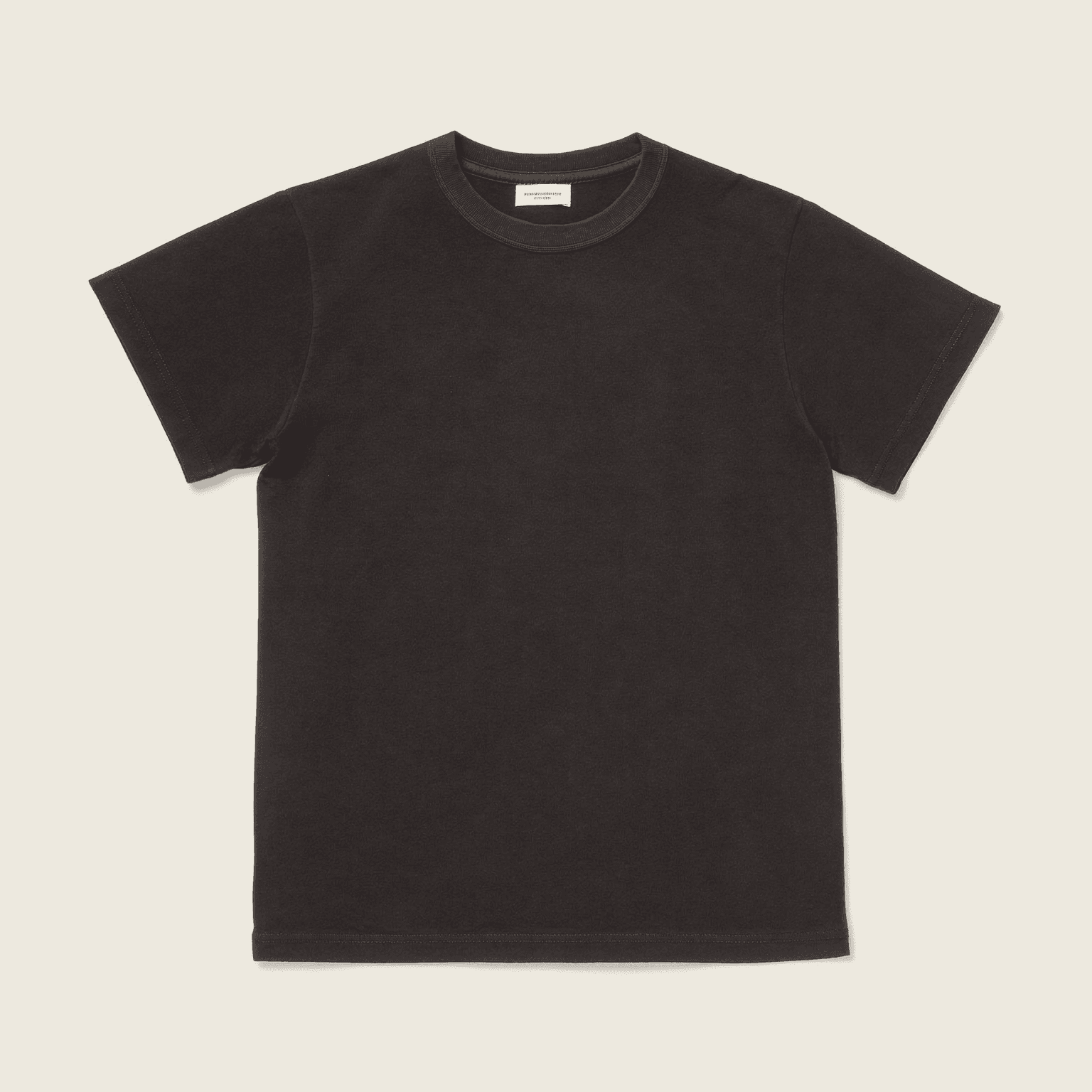 Camiseta Básica Algodão Preta